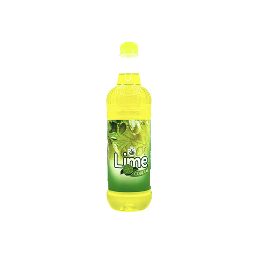750 millilitre bottle of kasapreko lime cordial