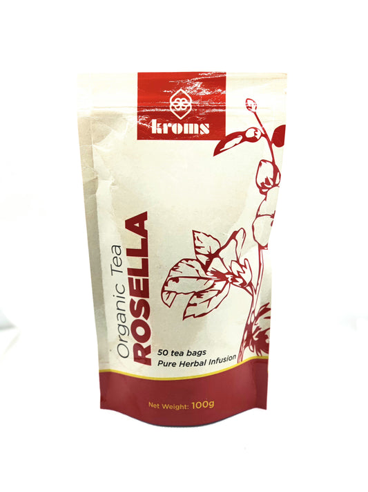100 gram bag of kroms rosella tea