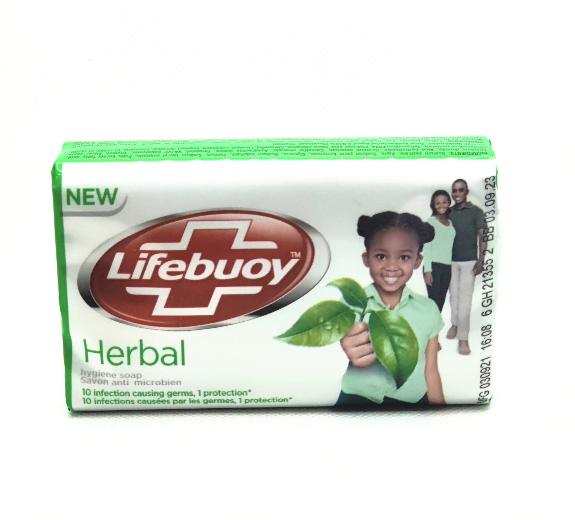 175 gram bar of lifebuoy herbal soap