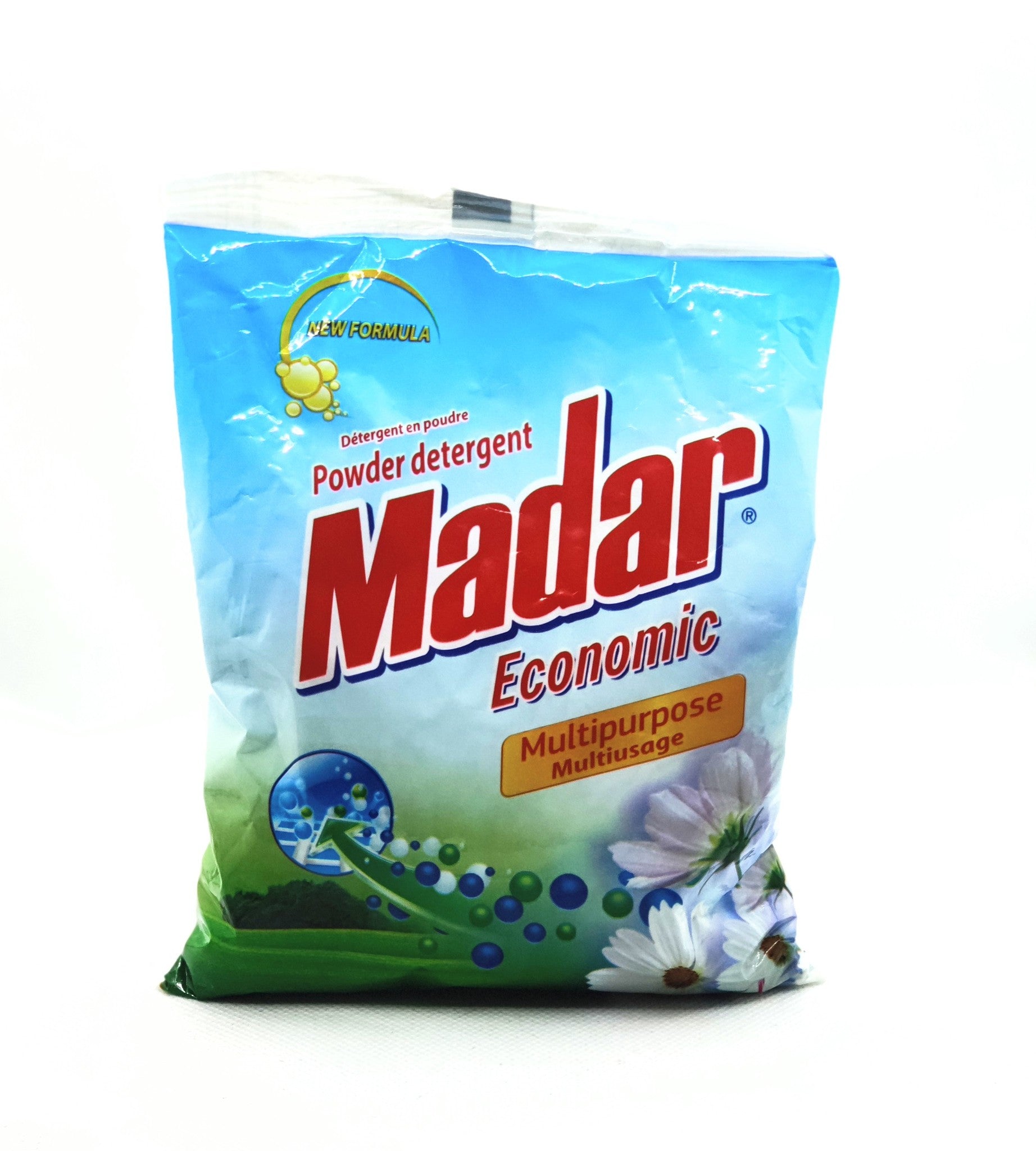 170 gram bag of madar multipurpose powder detergent