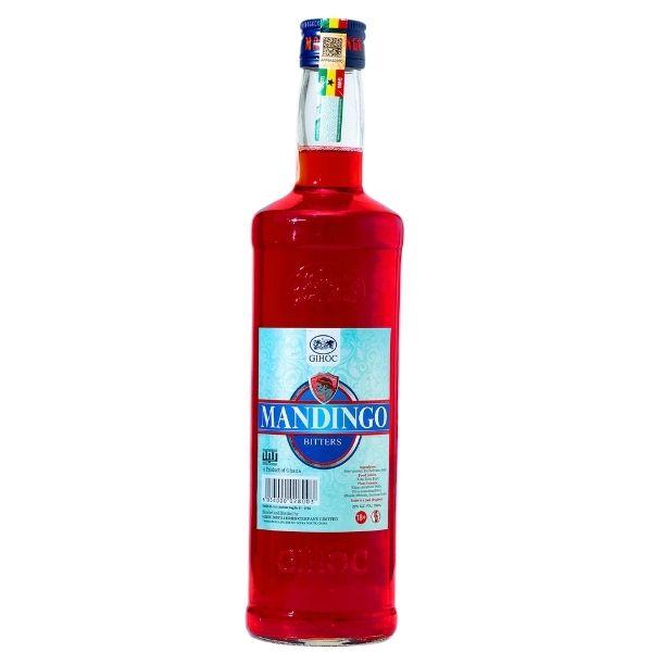 700 millilitre bottle of mandingo bitters