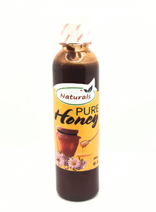 350 gram bottle of meannan pure honey