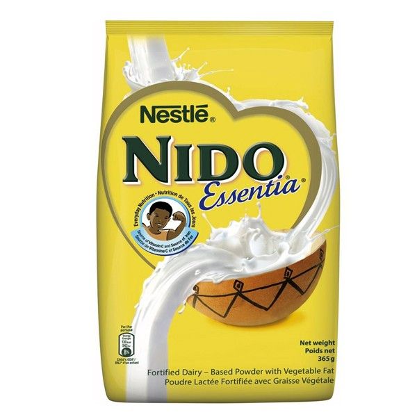 365 gram bag of nestle nido essentia milk powder