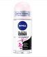 50 millilitre bottle of nivea black and white invisible roll on