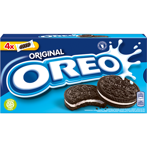176 gram box of oreo original chocolate biscuits