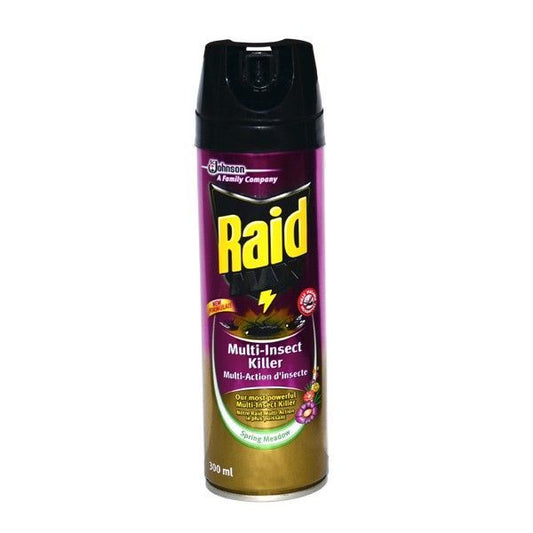 300 millilitre container of raid max 3 in 1 multi-insect killer
