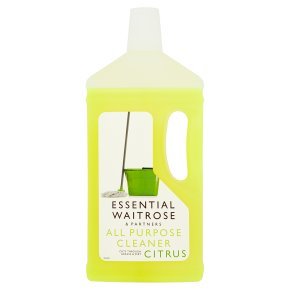 1 litre bottle of essential waitrose & partners all purpose cleaner citrus 