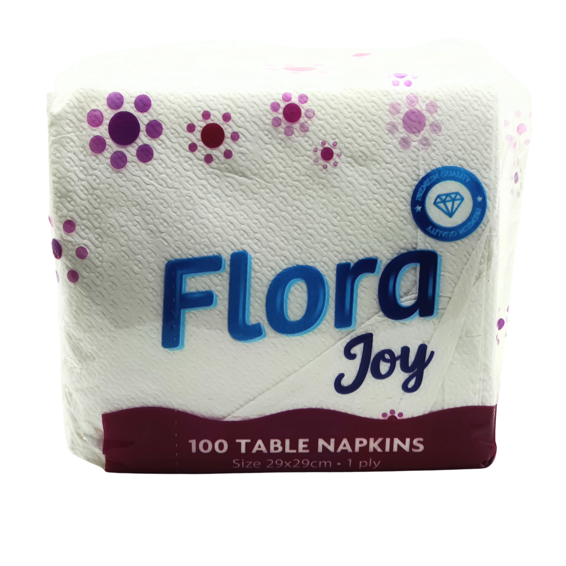 Pack of Flora joy table napkins