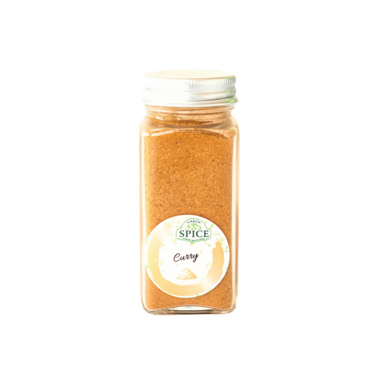 120 gram bottle of urban spice curry powder